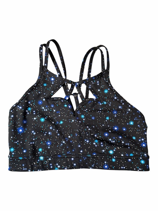 Victoria Sport Other - Victoria Sport Galaxy Strappy Sports Bralette - Black/Blue Size Small